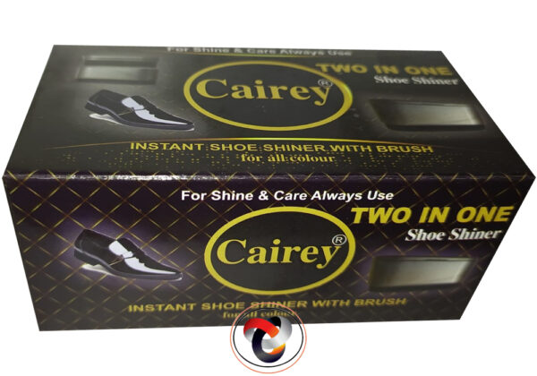 Cairey 2in1 Shoe Shiner & Brush - Image 2