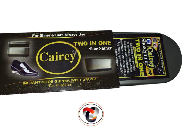 Cairey 2in1 Shoe Shiner & Brush - Image 3